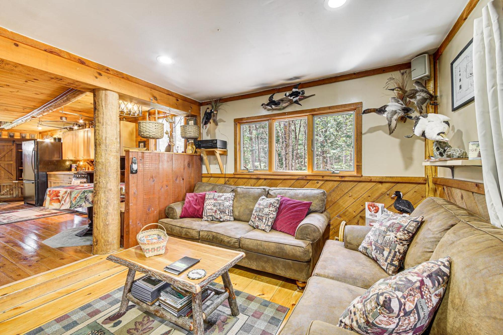 Rustic Searsport Cabin Loft And Sunroom On 10 Acres Dış mekan fotoğraf