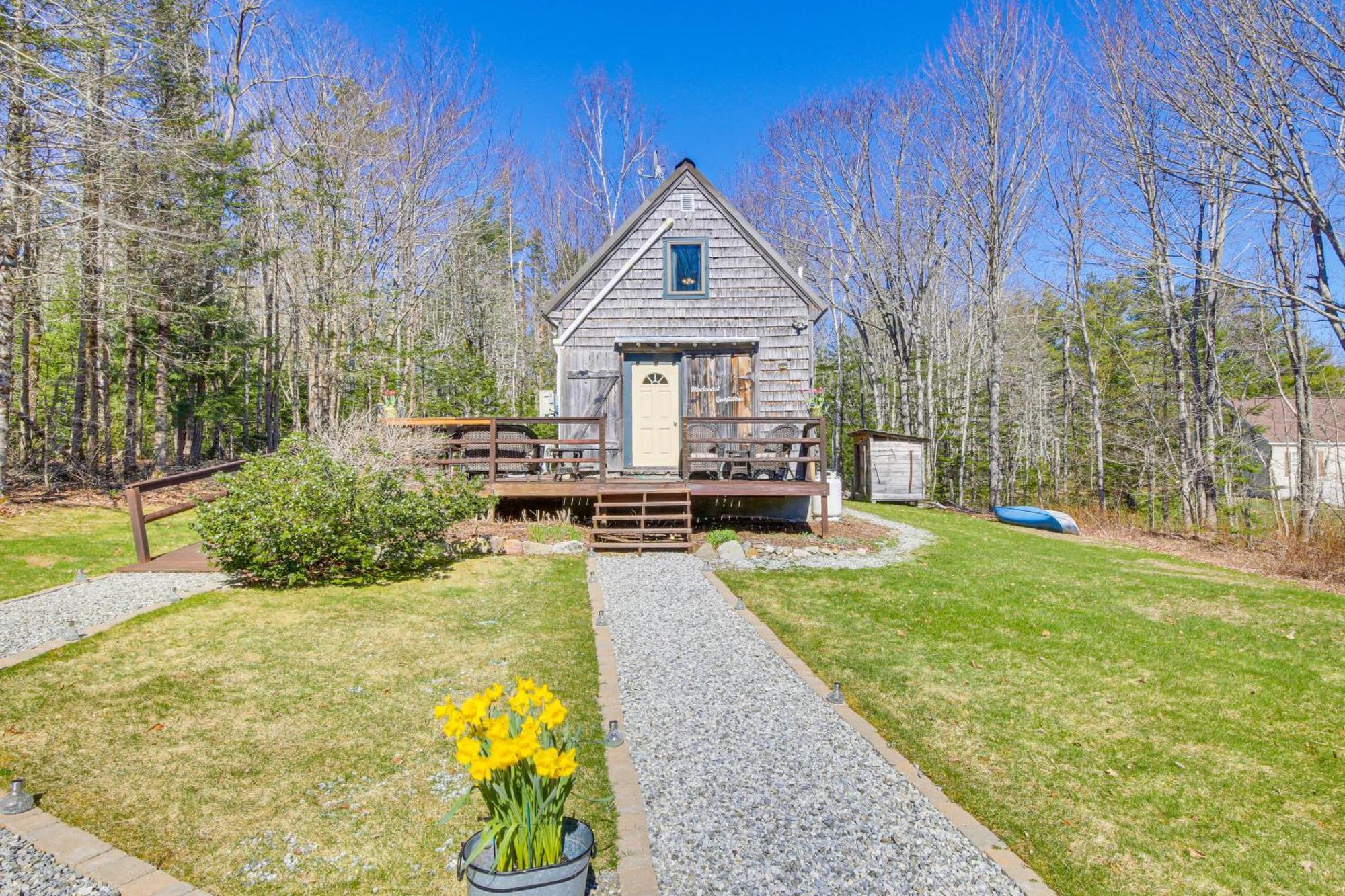 Rustic Searsport Cabin Loft And Sunroom On 10 Acres Dış mekan fotoğraf